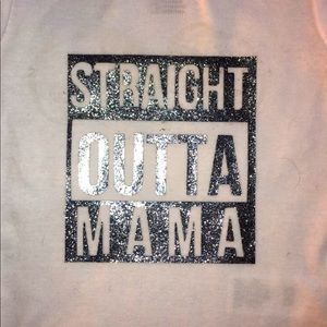 Straight outta Mama Baby Onesie